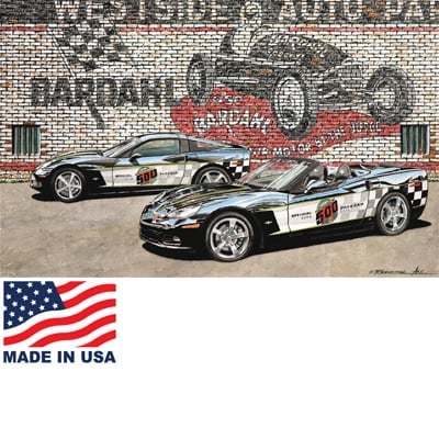 "Westside Pace Cars" Giclee print by Dana Forrester
