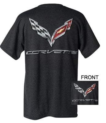 C7 Corvette Emblem Heather T-Shirt