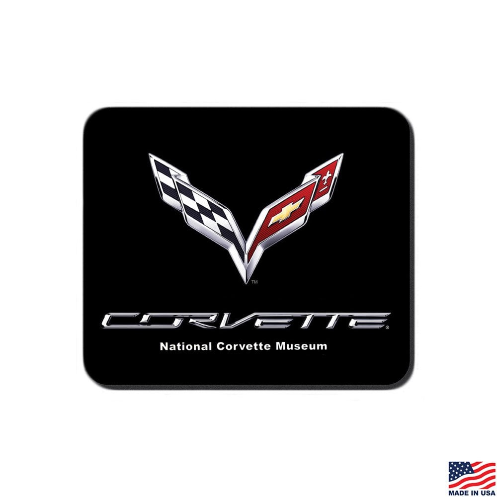 C7 Corvette Emblem Mouse Pad