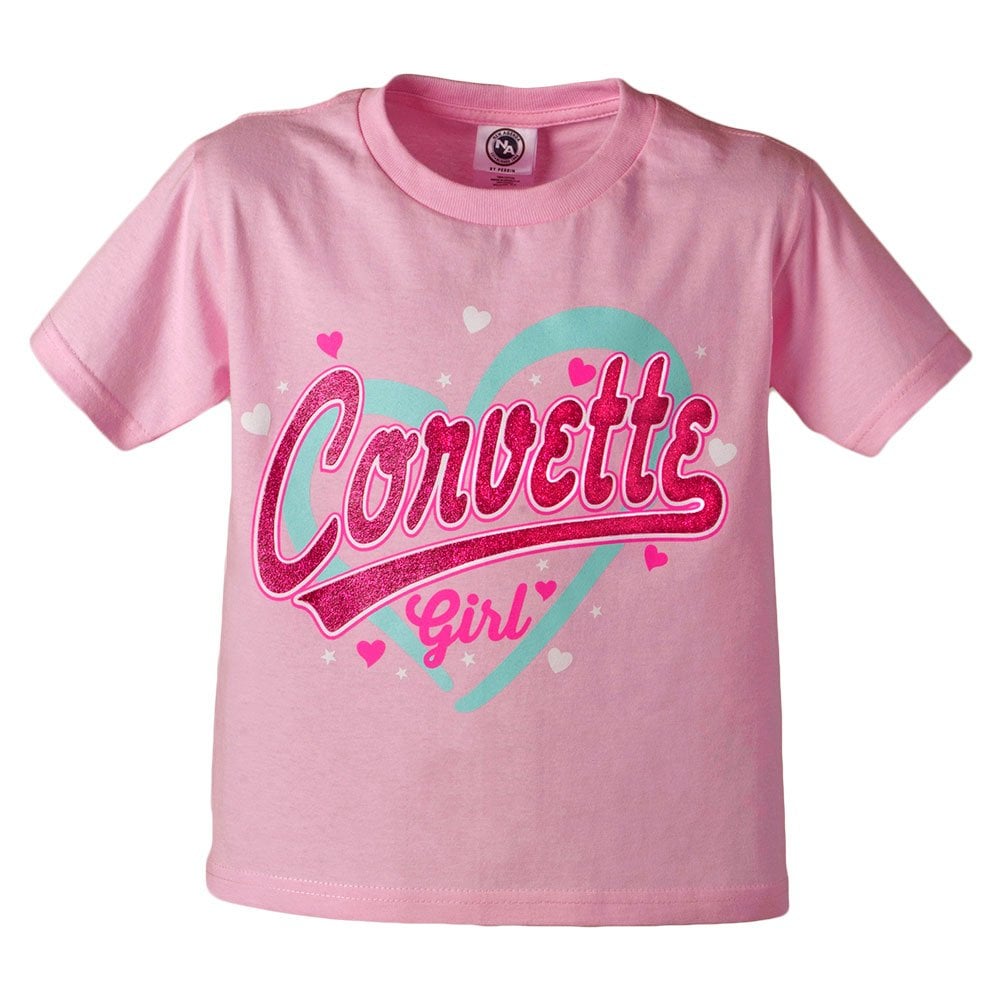 Corvette Girl Childrens T-shirt 