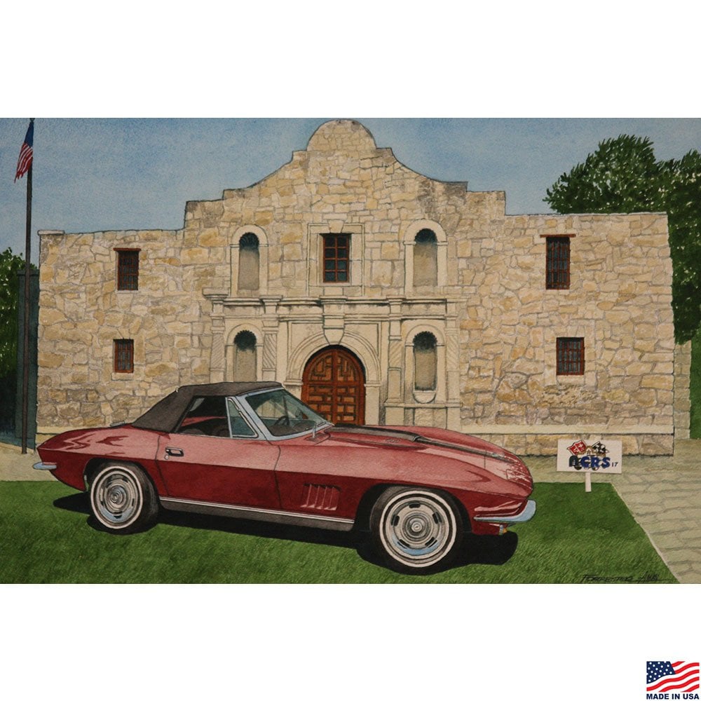 "At the Alamo" Giclee print by Dana Forrester