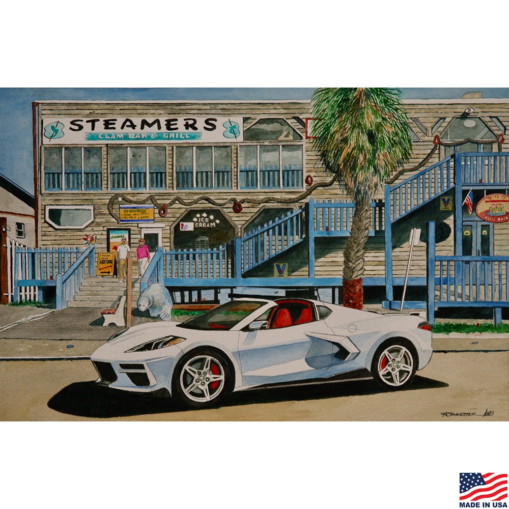"Florida Clam Shack" Giclee print by Dana Forrester