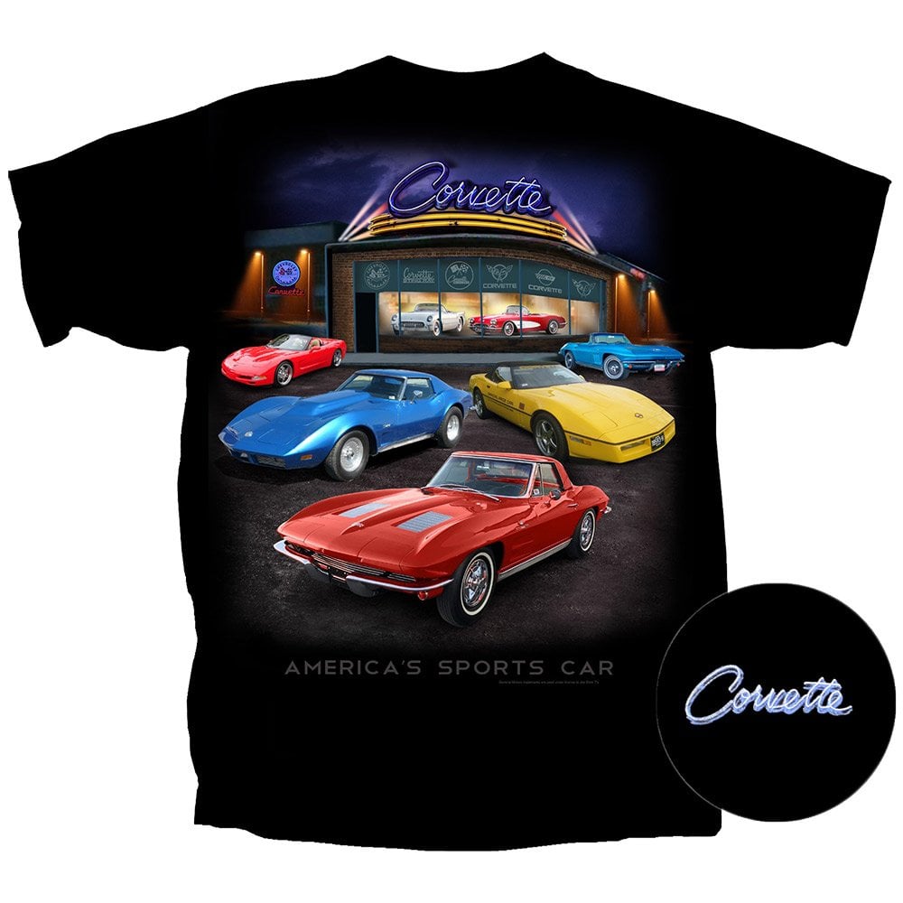C1-C5 Corvette Showroom T-shirt
