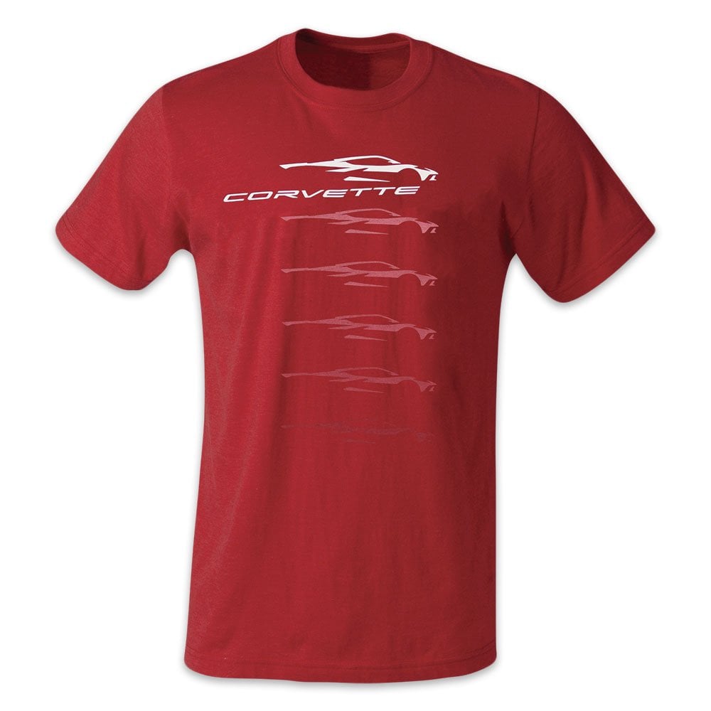 C8 Corvette Gesture Shadow T-shirt