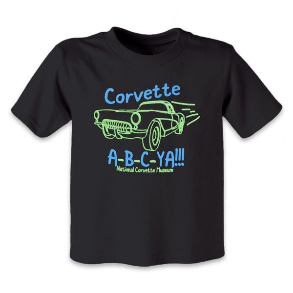 Corvette A-B-C-YA Toddler T-shirt