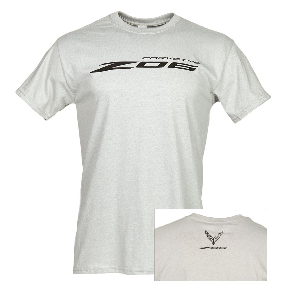 C8 Z06 Corvette Silver T-shirt
