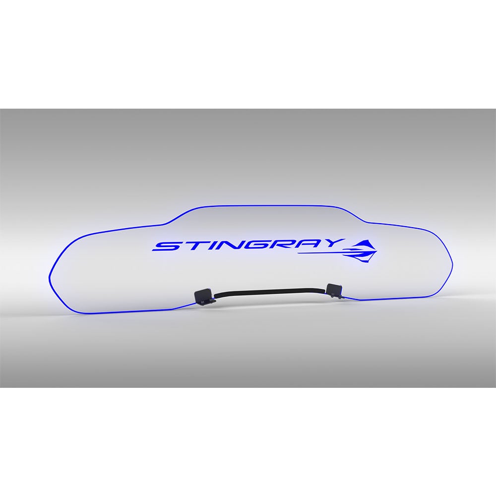 C8 Stingray Illuminated Windrestrictor