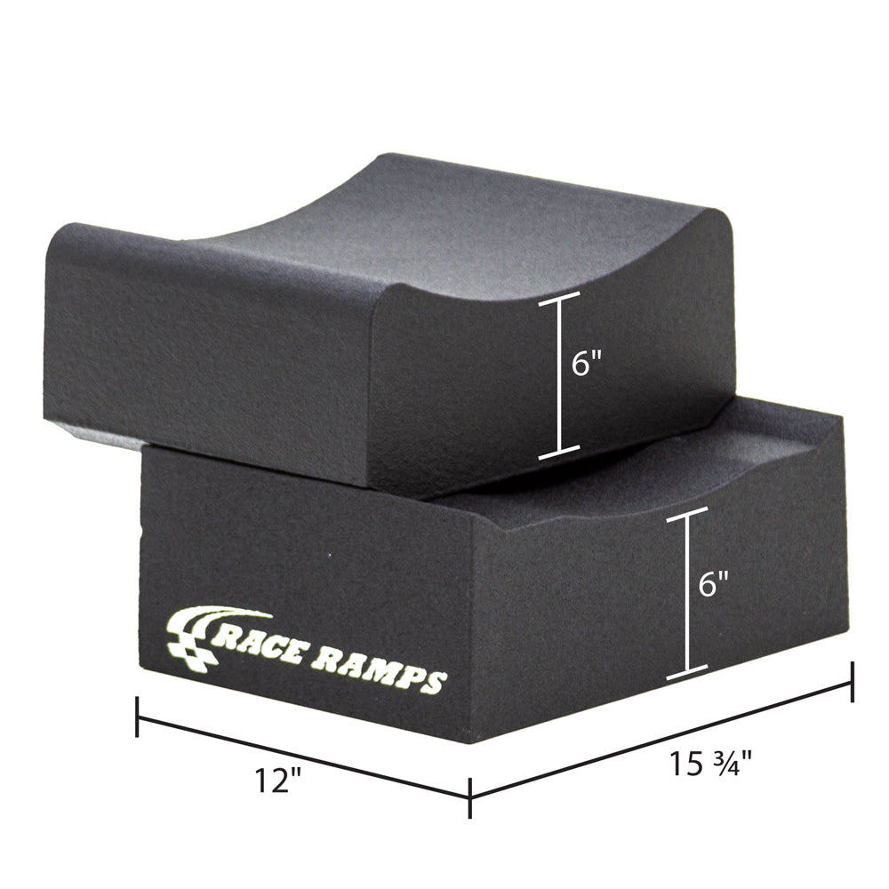 Image showing the dimensions for the Wheel Cribs 12 Inch two Piece 