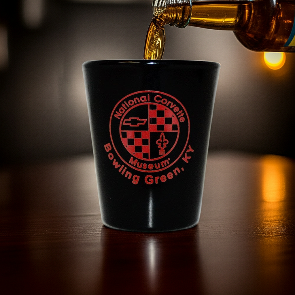 NCM Black Shot Glass
