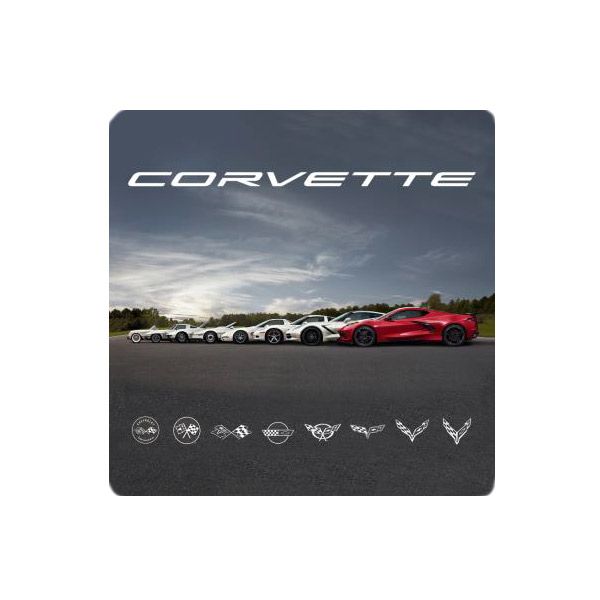 C1-C8 Corvettes Coaster