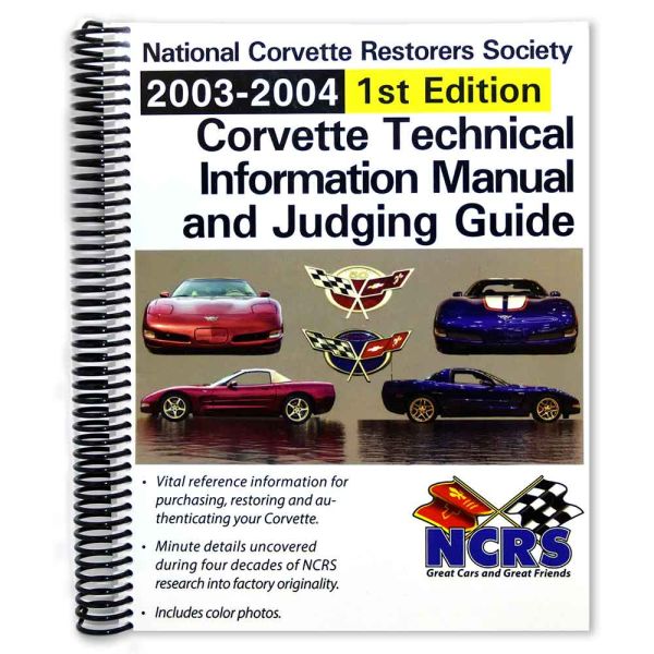 NCRS 2003-2004 Corvette Technical Guide