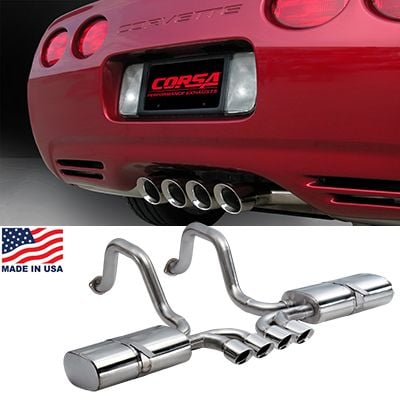 C5 Corvette Sport 3.5" Tigershark Exhaust System