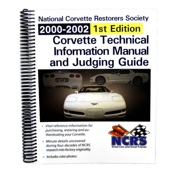 NCRS 2000-2002 Corvette Technical Guide