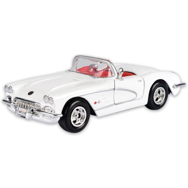 1959 Corvette White Diecast Model