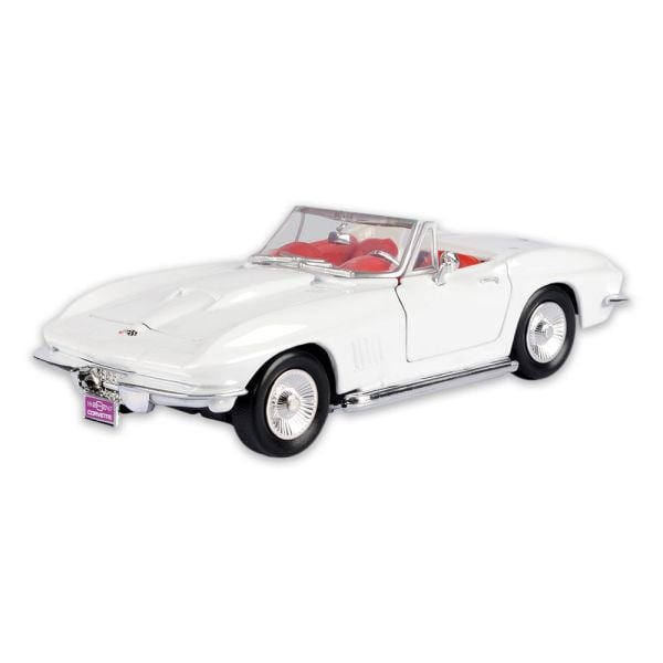 1967 Corvette White Diecast Model