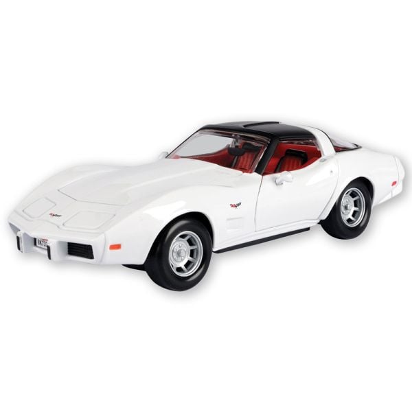 1979 Corvette White Diecast Model