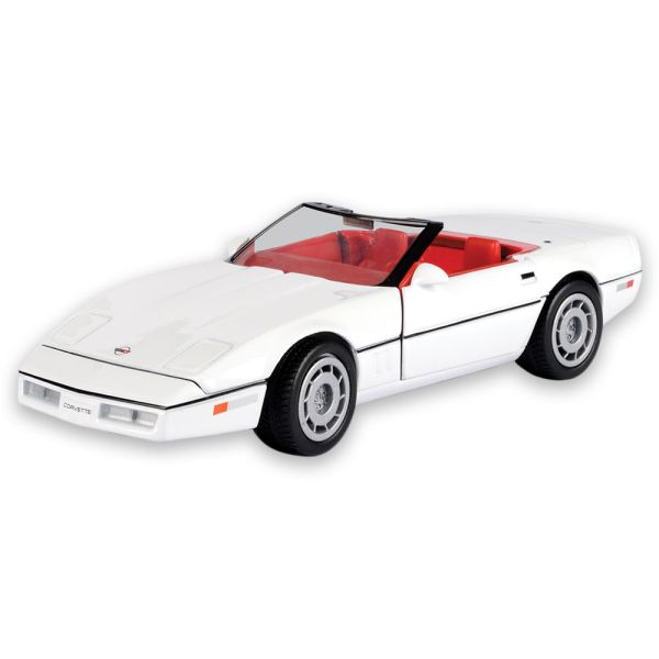 1986 Corvette White Diecast Model