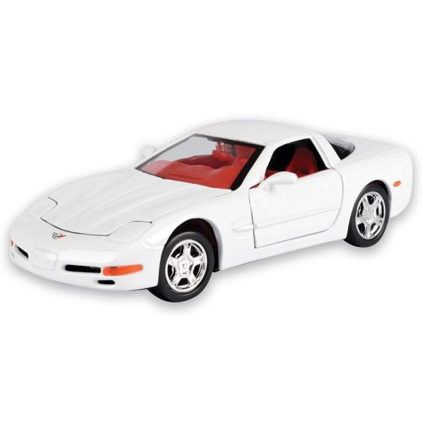 1997 Corvette White Diecast Model