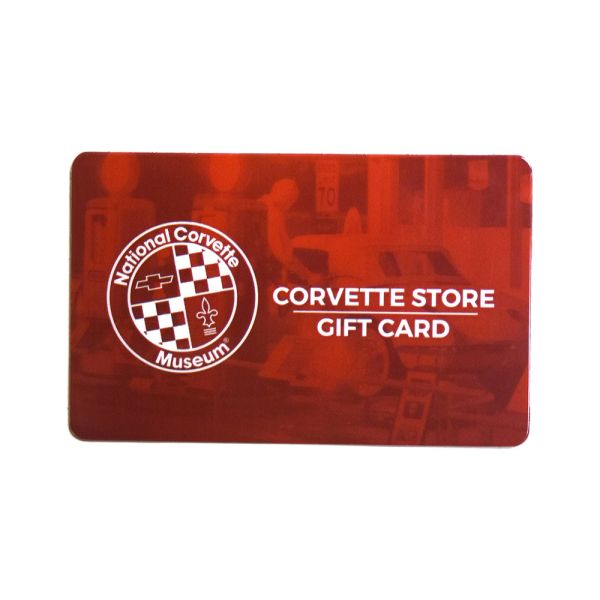 Corvette Store Physical Gift Card