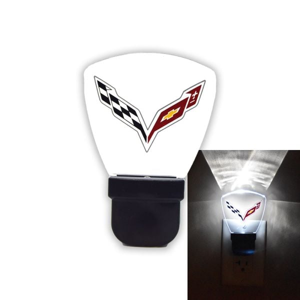 C7 Corvette Emblem Night Light