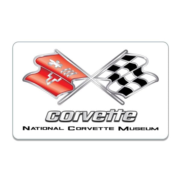 C3 Corvette Emblem Sticker
