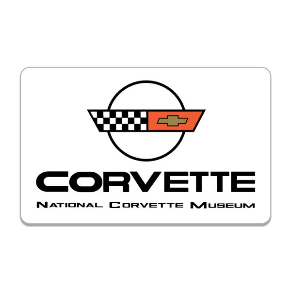C4 Corvette Emblem Sticker