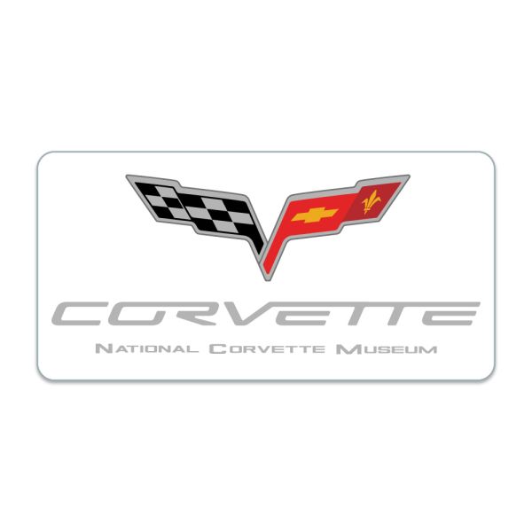 C6 Corvette Emblem Sticker