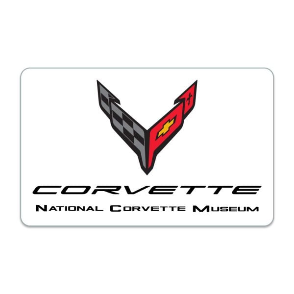 C8 Corvette Emblem Sticker